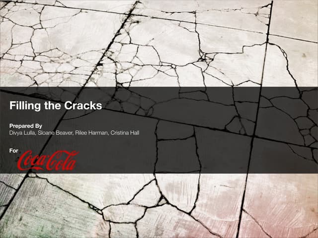 Digital moms-  Presentation for Coke