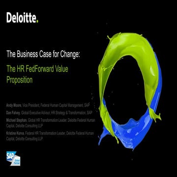 The Business Case for Change Roundtable Discussion | PDF