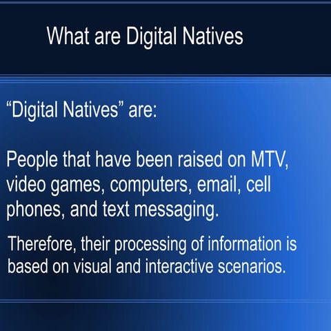 Digital Native | ODP