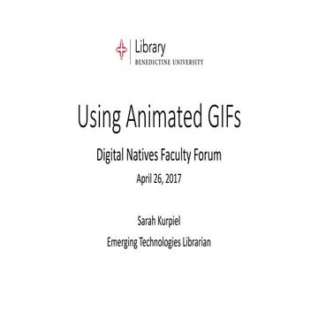 Using Animated GIFs