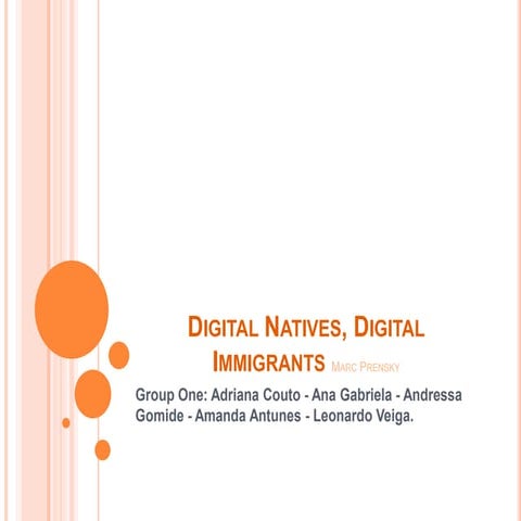 Digital Natives, Digital Immigrants