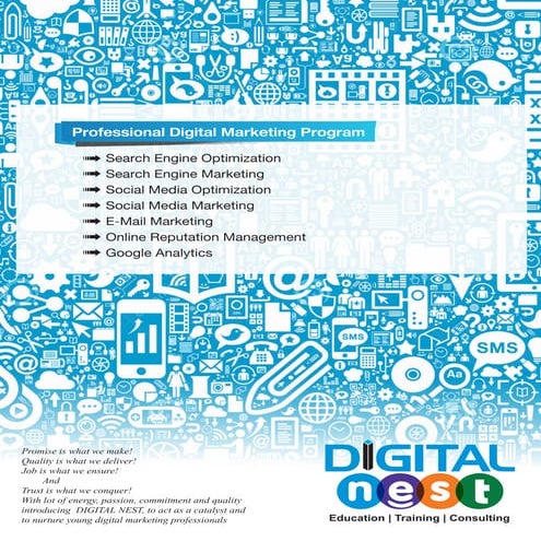 Digital nest brochure copy