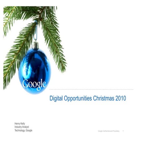 Digital opportunities christmas 2010