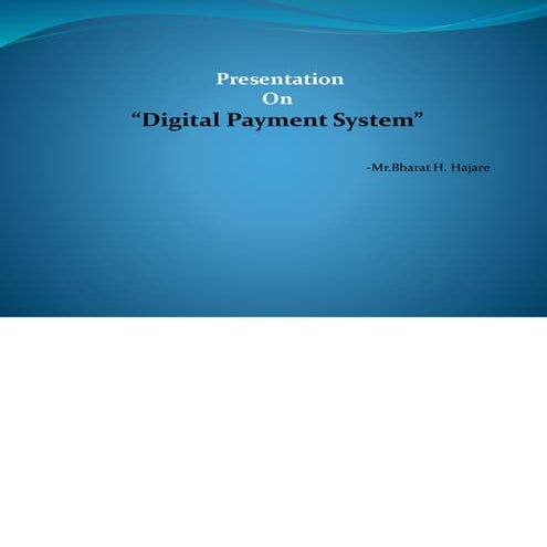 Digital payment system