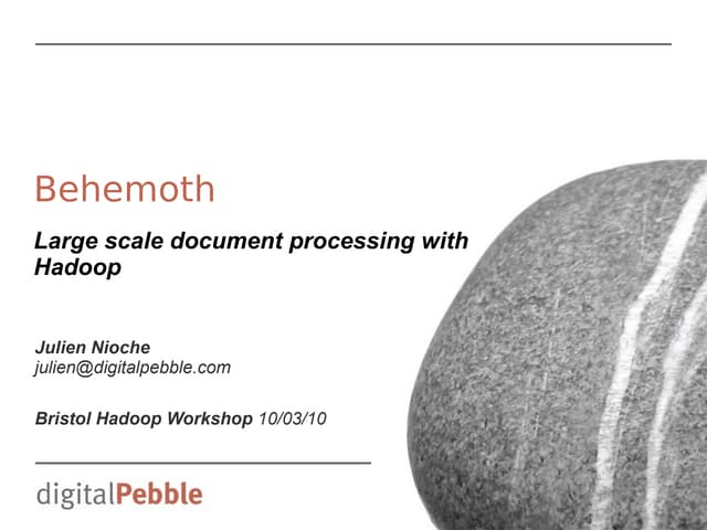 Digital Pebble Behemoth