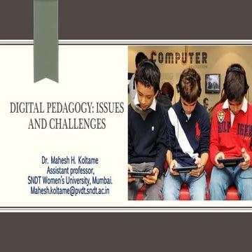 Digital pedagogy ISSUES AND CHALLENGES.pdf