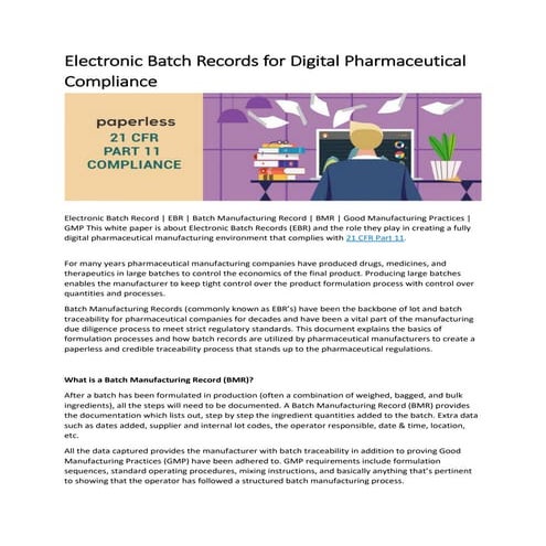 What Is GDocP And Why Is It So Important In Pharma Scilife 46 OFF