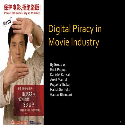 IT in Business - Digital Piracy