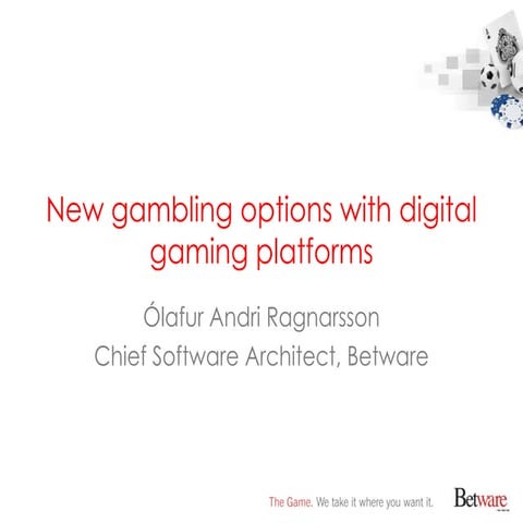 New gambling options with digital gaming platforms 