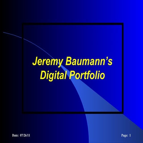 Digital portfolio