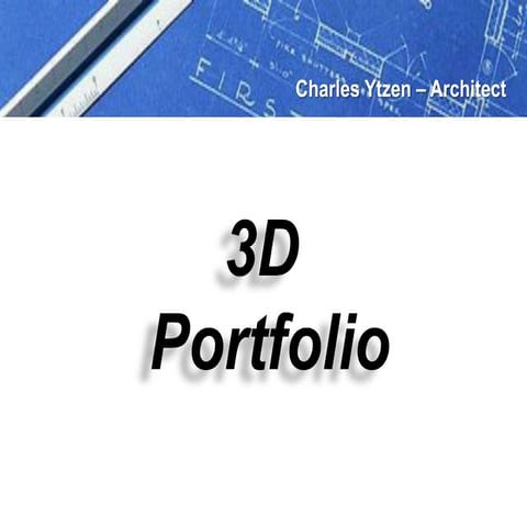 Digital portfolio revit