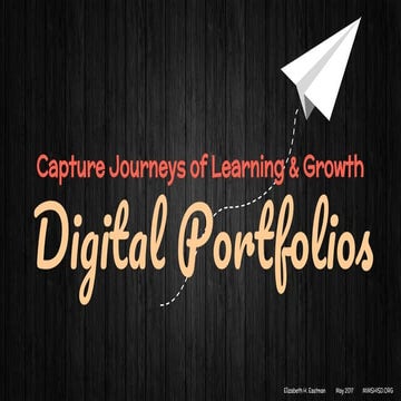 Digital Portfolios: Capture Journeys of Learning!