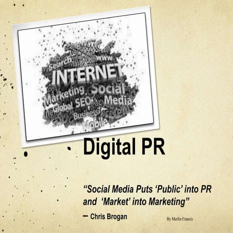 Digital PR - An Overview