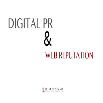 Digital pr & Web Reputation