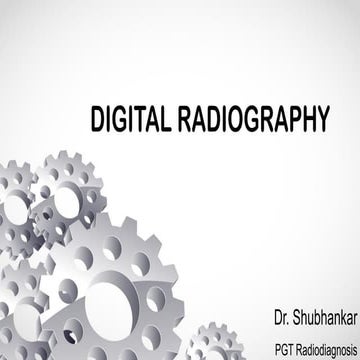 Digital Radiography PHYSICS | PDF