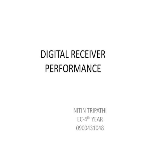 Digital receiver