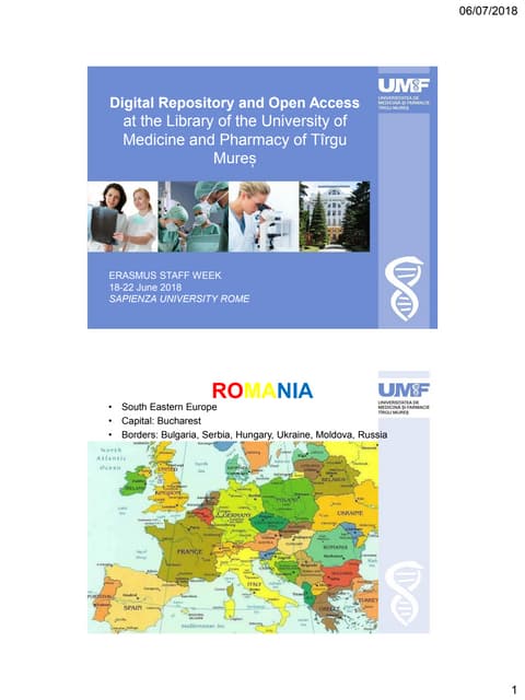 Digital repository ad open access, romania