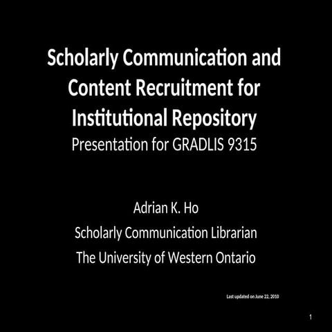 Digital repository presentation for FIMS.ppt