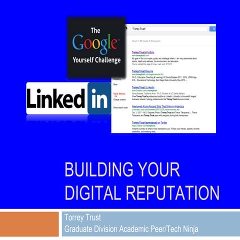 Building a Digital Reputation 2.0