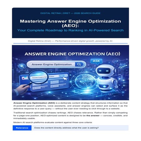 Answer Engine Optimization (AEO): Complete Guide for 2026 + How to Rank ...