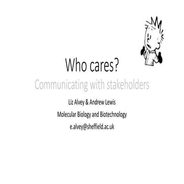 Digital Retreat - Liz Alvey, Andrew Lews. "Who cares?  Communicating with sta...