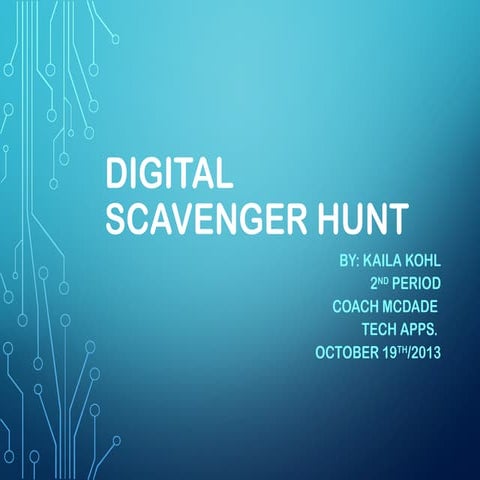 Digitalscavengerhunt