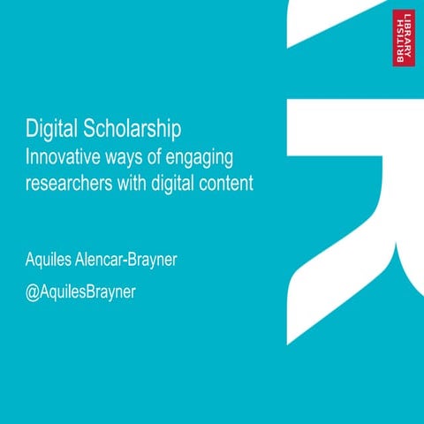 BL Digital Scholarship 