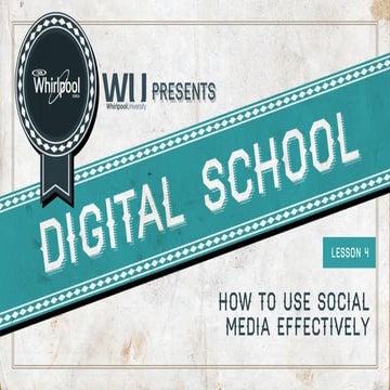 How to use Social Media effectively