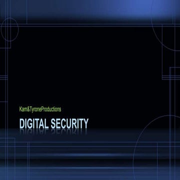 Digital security