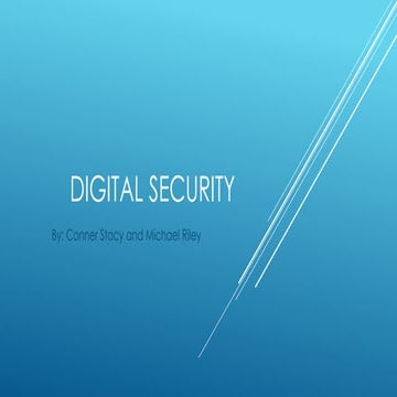 Digital security presentation