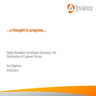 DigitalShoreditch: The gamification...