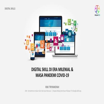 DIGITAL SKILL DI ERA MILENIAL & MASA PANDEMI COVID-19 | PDF