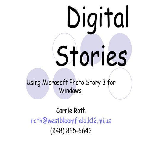 Digital Stories