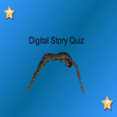 Digital story quiz