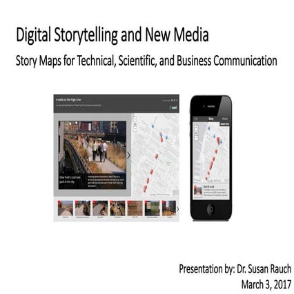 Lecture: Digital Storytelling and New Media Design
