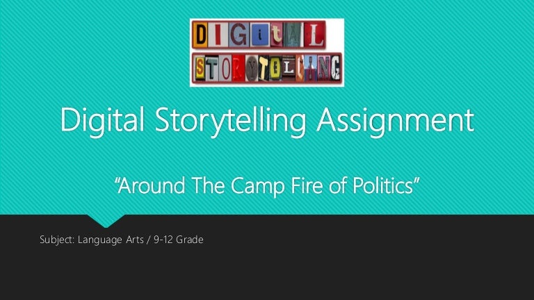 Digital storytelling ppt picture