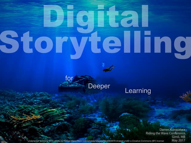 Digital Storytelling for Deeper Learning v1