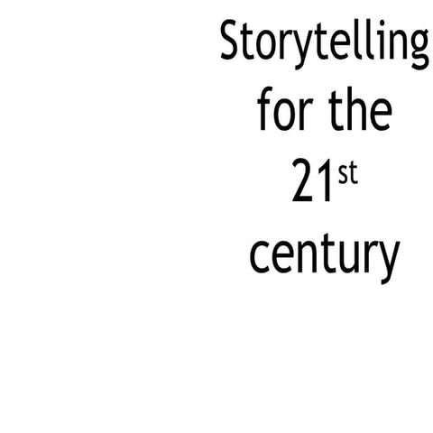 Digital storytelling for education