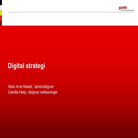 Digital Strategi