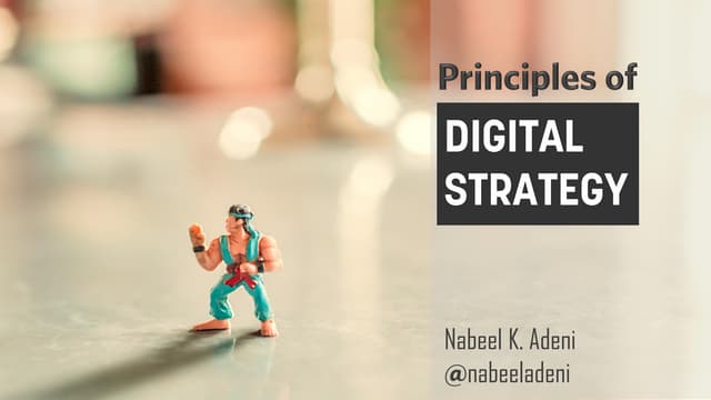 Digital strategy