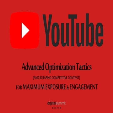 Digital Summit Boston: YouTube Optimization | Melissa Sciorra