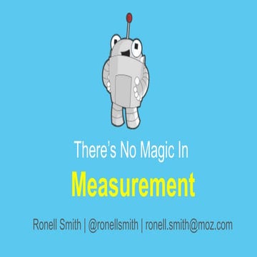 There's No Magic In Measurement