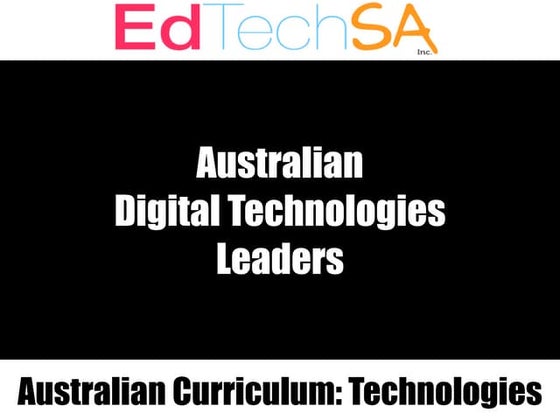 Australian Digital Technologies Leaders