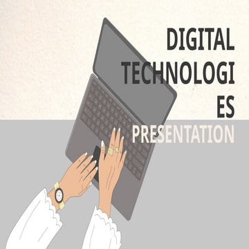 Digital Technologies and Digital Footprint Presentation | PPTX