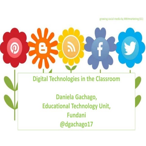 Digital technologies in the classroom