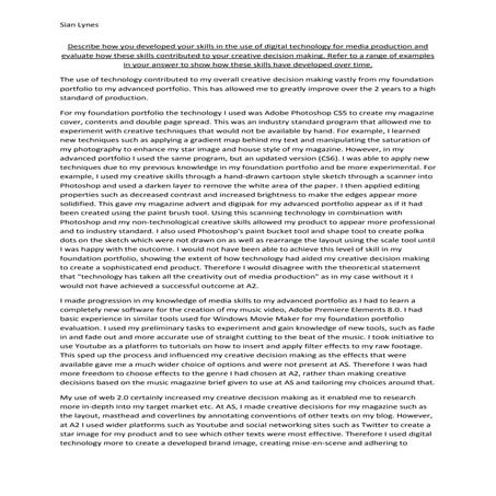 Digital technology and creativity