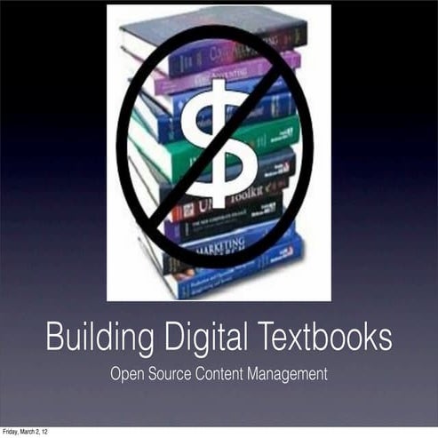 The Future of Textbooks and Content Management