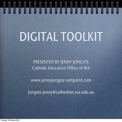 Digital Toolkit Presentation