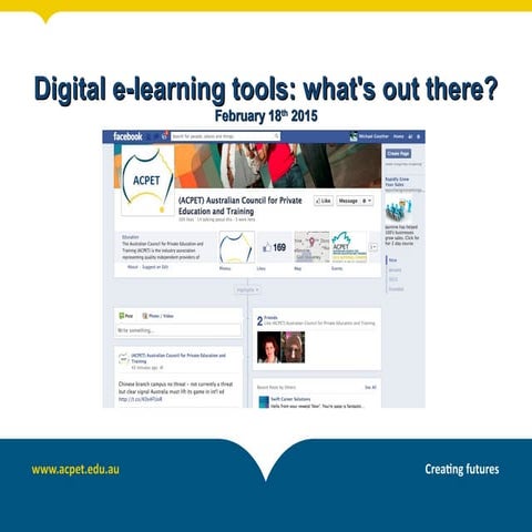 Digital Tools - What's out there?