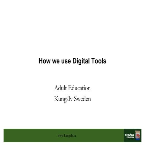 Kungälv Digital tools, spain ws